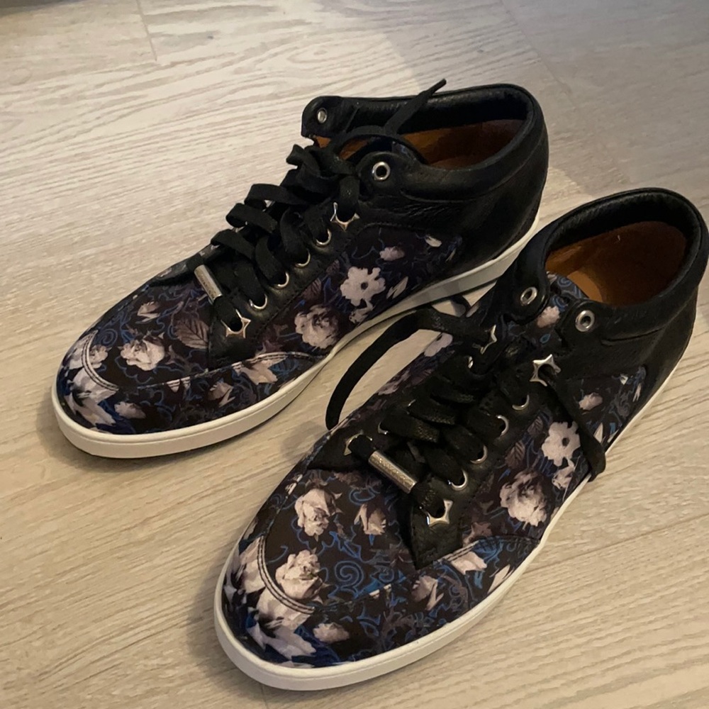 Jimmy Choo floral print sneakers